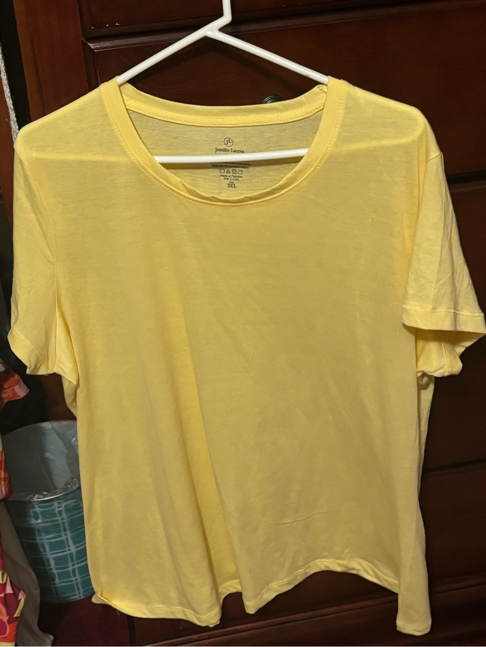 Yellow Crewneck Ladies T-Shirt